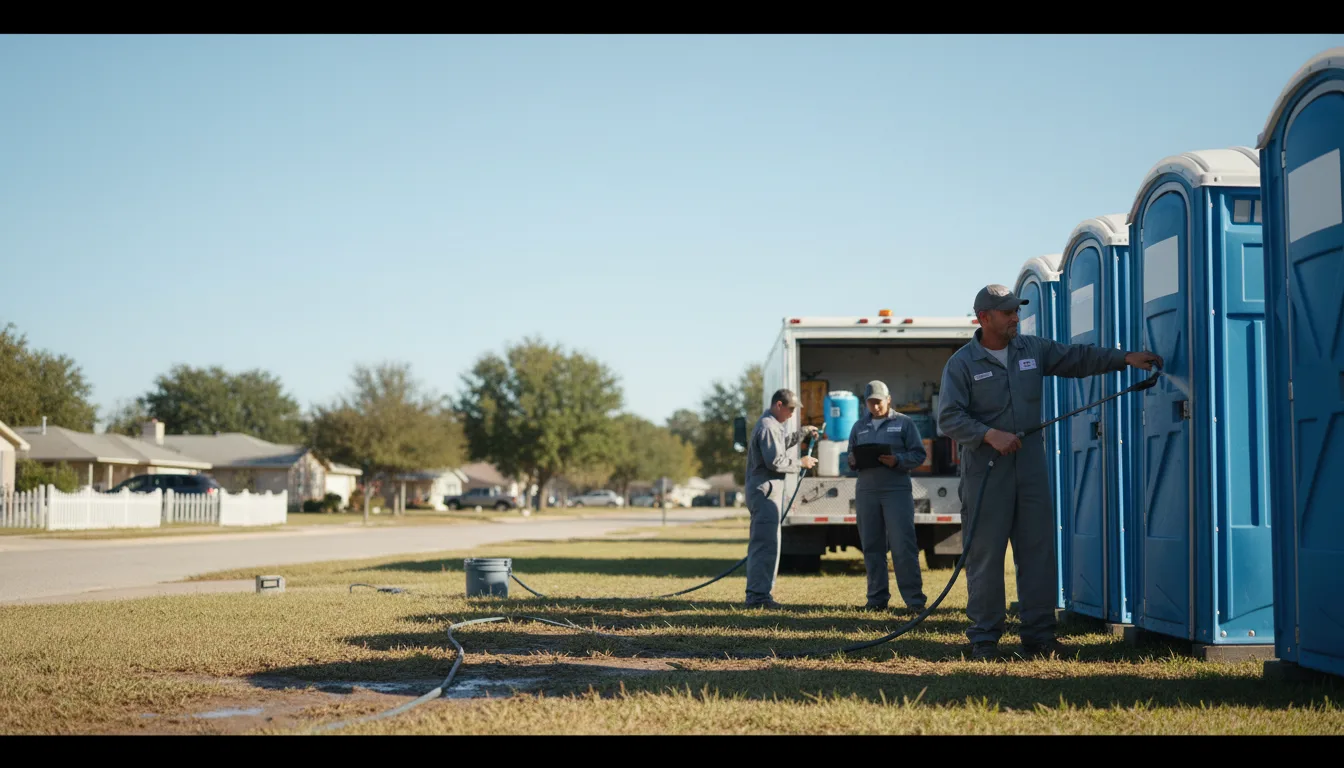 Long-Term Portable Toilet Rental in Hebron, ND near me